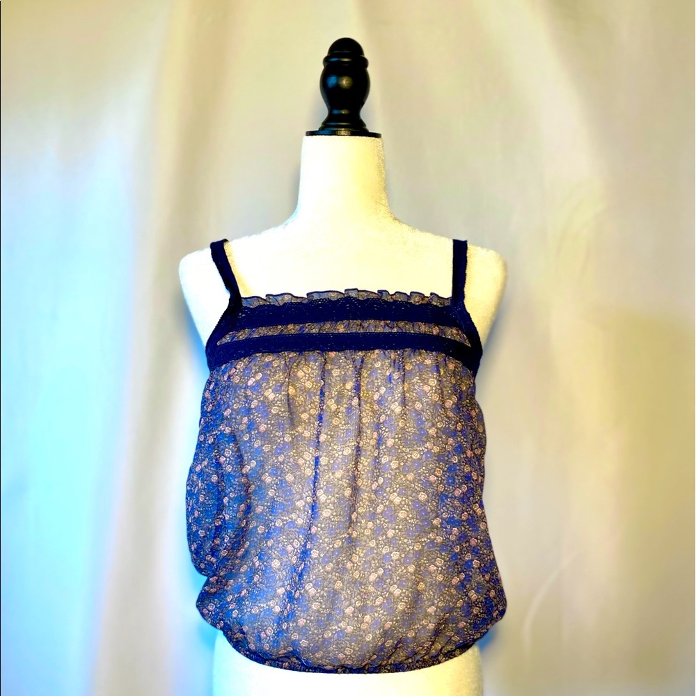 AMERICAN EAGLE   Top Sleeveless Blouse adjustable Small